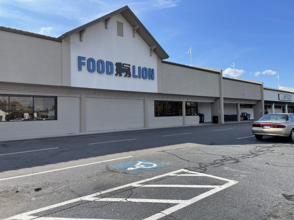 ECity Food Lion Closeup