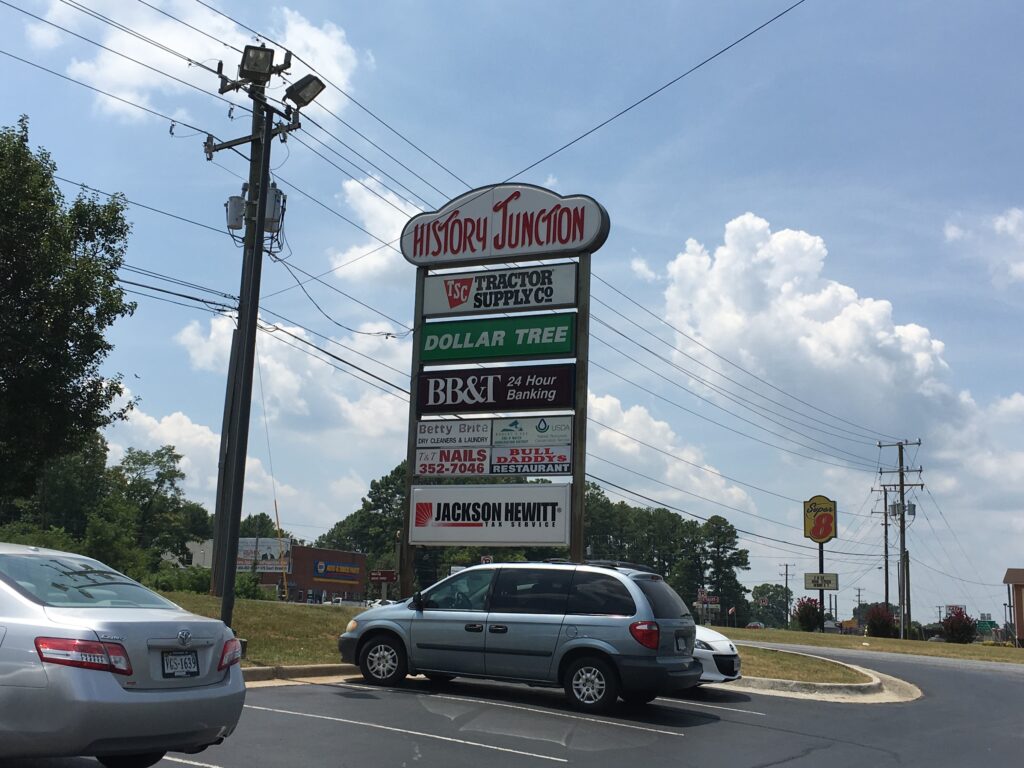 History Junction Sign 4-3