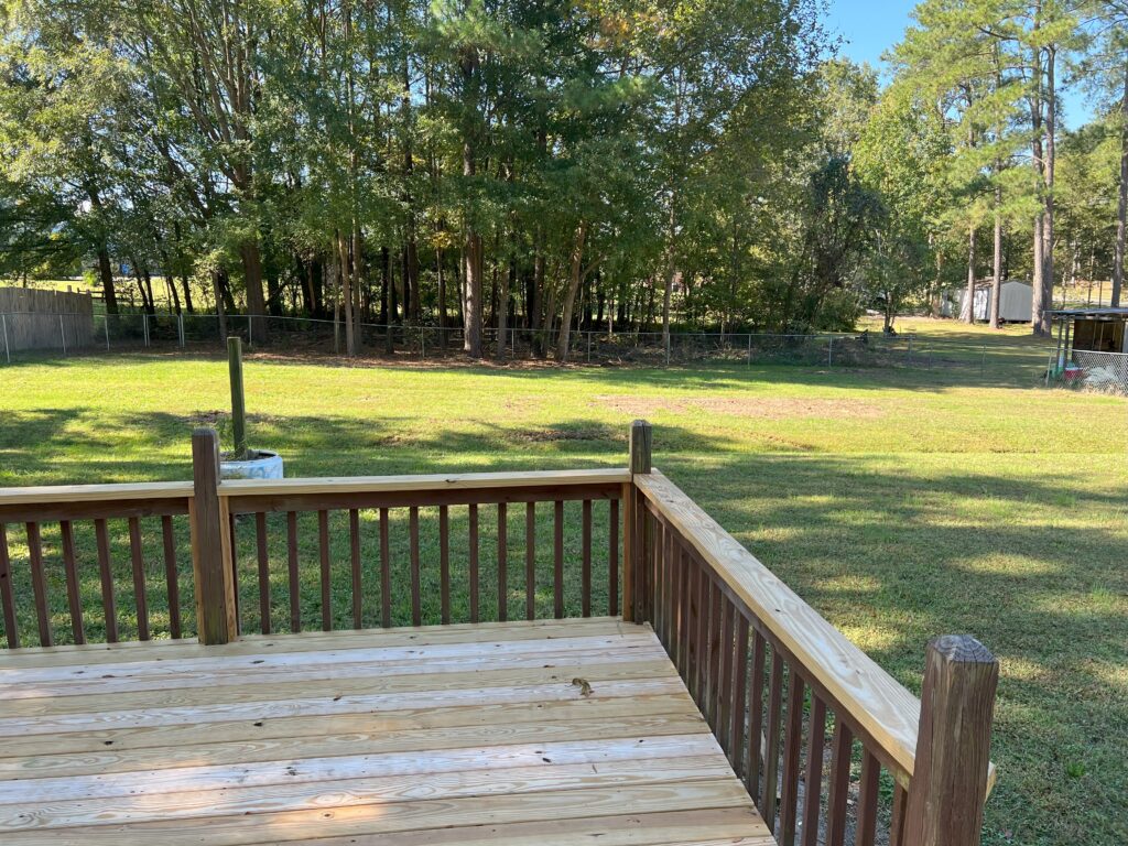 Butner House Interior15 Deck